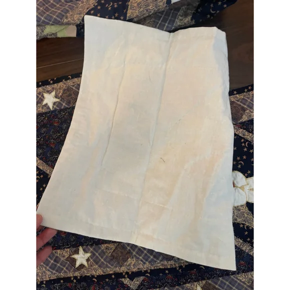 Vintage Quilted Angel Christmas Set – Tree Skirt, Quilt, 2 Runners & Stocking – - Picture 7 of 15